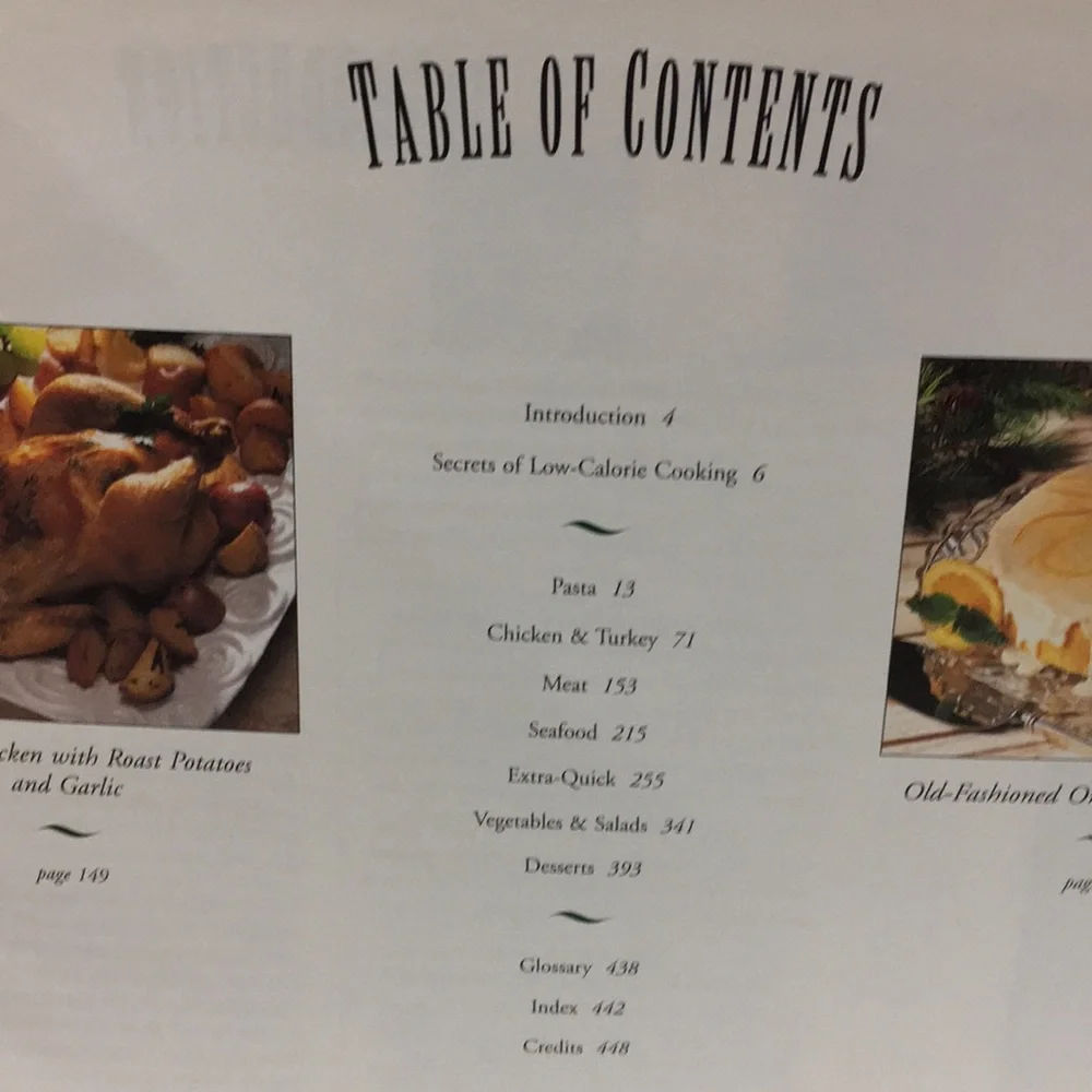 Great Taste — Low Fat: Over 200 Recipes Under 400 Calories” Cookbook